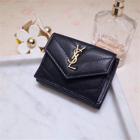 ysl short wallet|ysl wallet dupe.